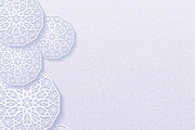Traditional Floral Backgrounds Set, a Decorative Illustration by Absent A (Thumbnail 2 of 4)