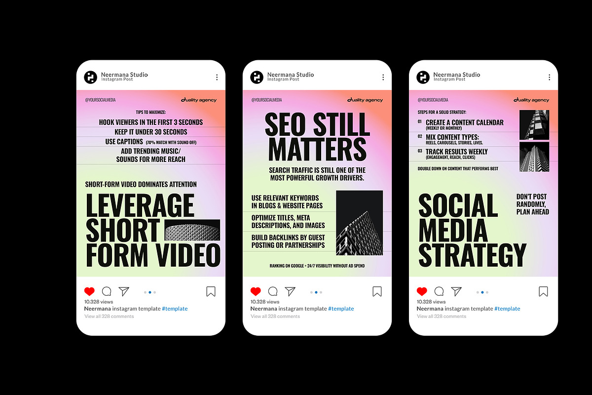 Digital Marketing Instagram Post preview 3
