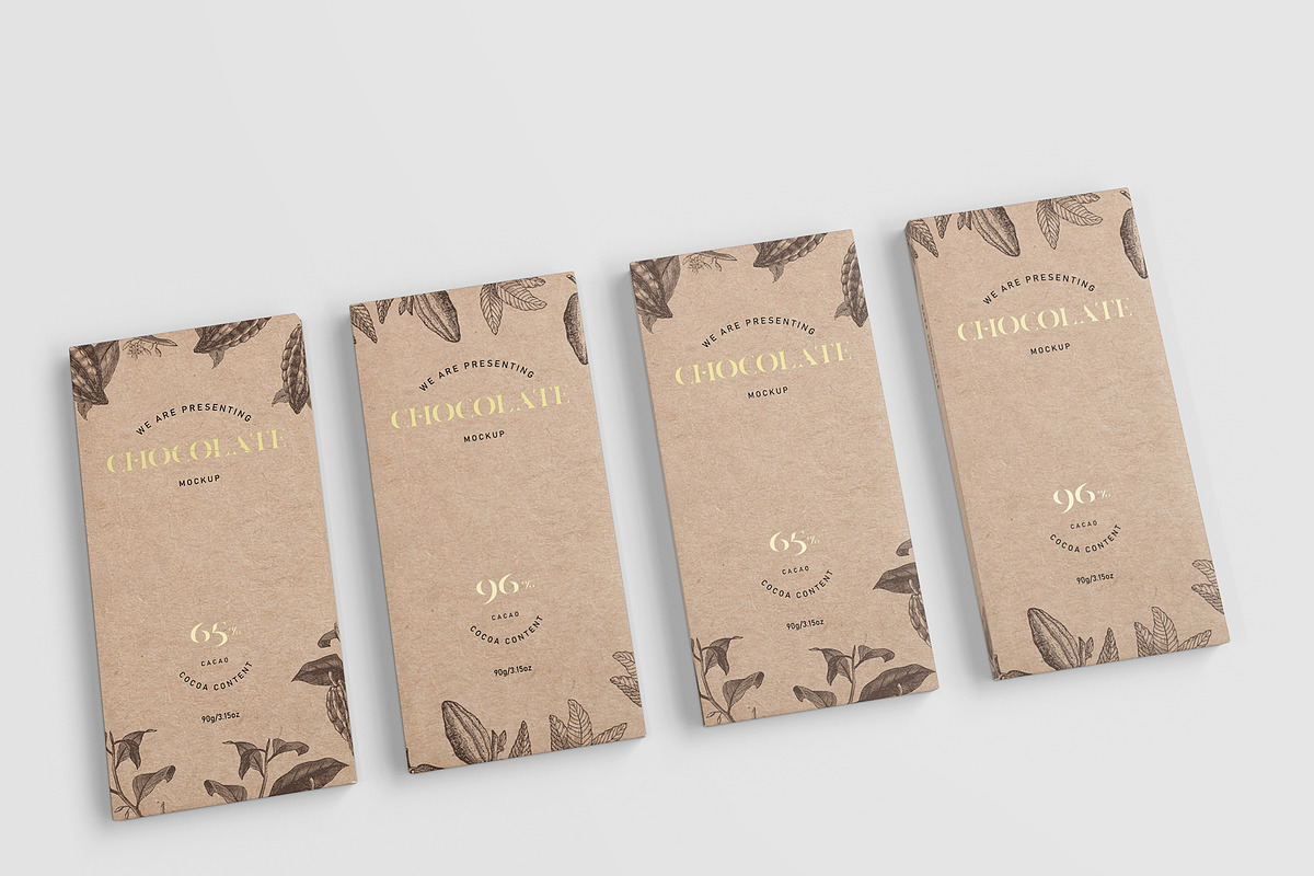 Chocolate Packaging Mockup, a Packaging Mockup by KIPET (Photo 13 of 15)