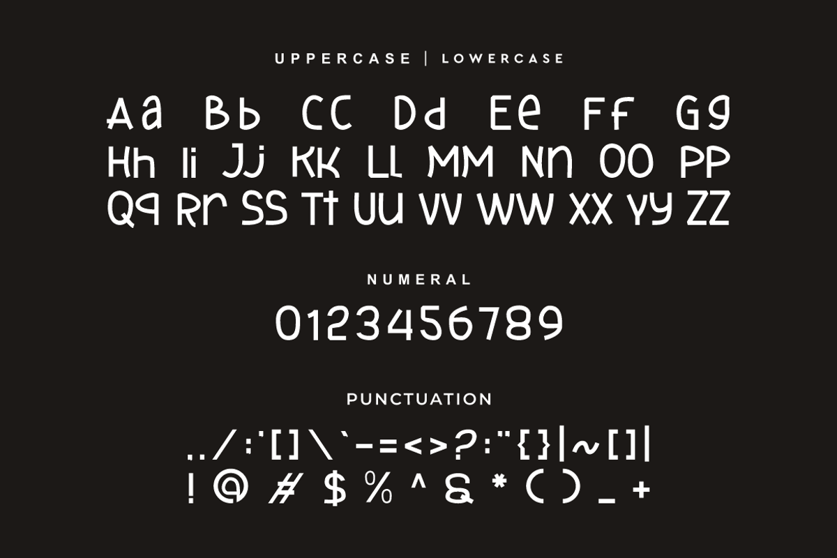 Pizza Lought - Food Font, a Sans Serif Font by Iqsiart Studio (Photo 6 of 7)