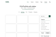 MiNML - Clean & Minimal PSD Template, an UI Kit Template by Saif71 - Shop (Thumbnail 12 of 19)