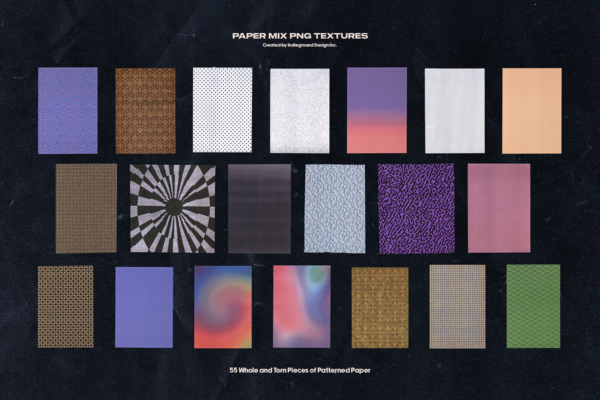 Paper Mix, an Object Graphic by Indieground Design Inc. (Photo 11 of 13)