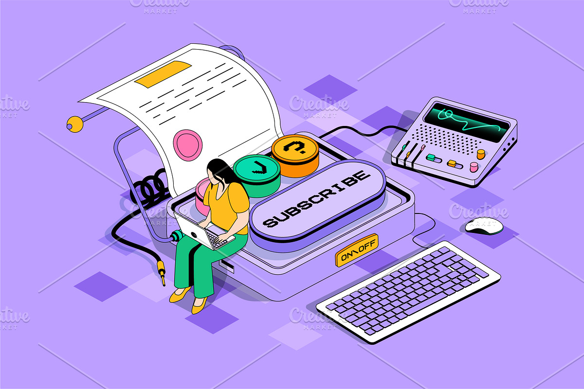 Isometric Web Concepts, a Templates & Theme by alexdndz (Photo 9 of 21)