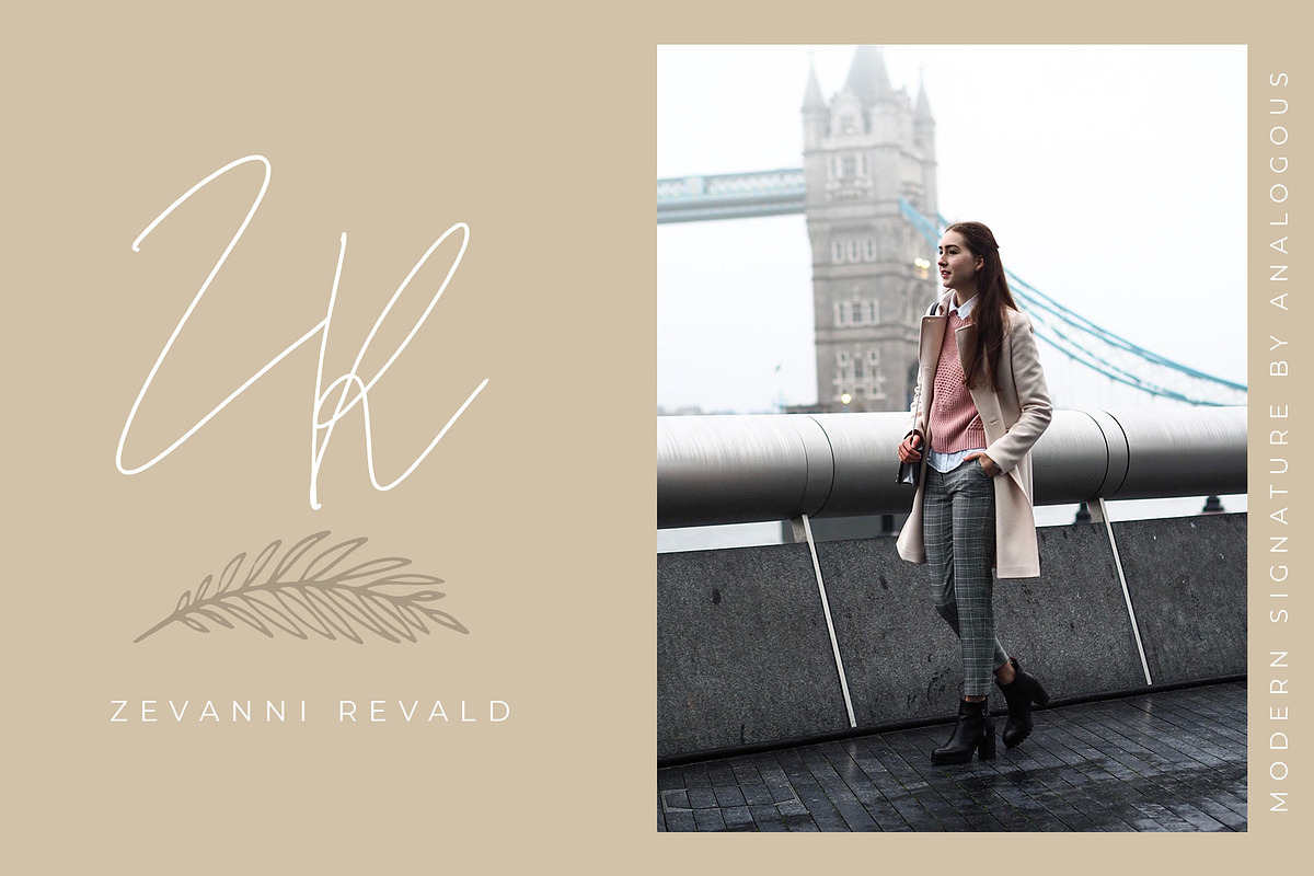 Samuel Zevanni || signature font preview 6