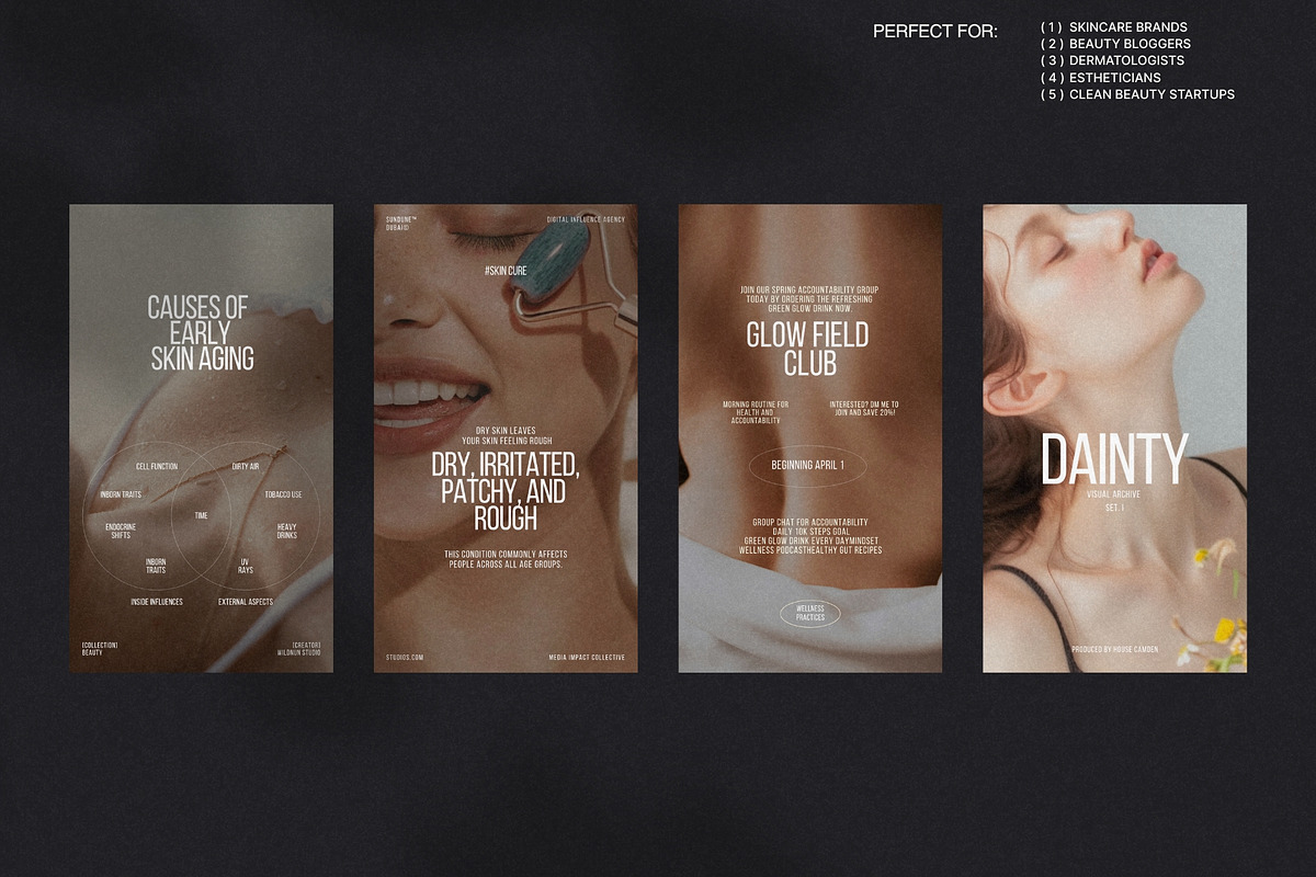Elegant Skincare Bundle in Canva preview 2