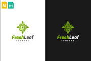 Fresh Leaf Logo, a Branding & Logo Template by Schneider Design Store (Thumbnail 2 of 2)