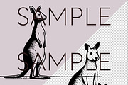 Australian Animals SVG Clipart, an Animal Illustration by Pawcasso's Portraits (Thumbnail 5 of 8)