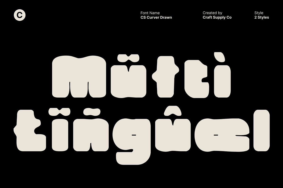 CS Culver Drawn, a Sans Serif Font by Craft Supply Co. (Photo 6 of 8)