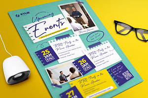 Upcoming Event Flyer, a Flyer Template by Aarley Kaiven