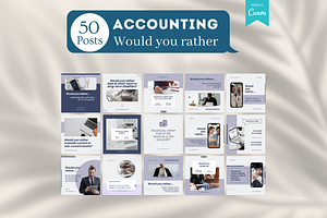 Accountant Posts - Canva Templates