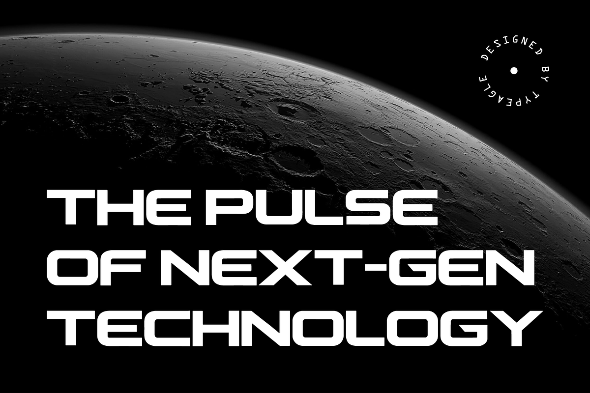 Vantox - Futuristic Display Font, a Sans Serif Font by Typeagle (Photo 6 of 10)