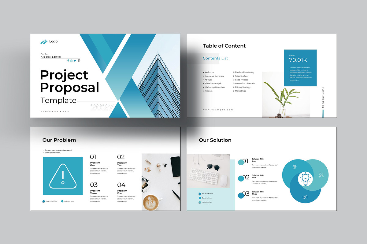 Project Proposal Presentation Templa preview 3