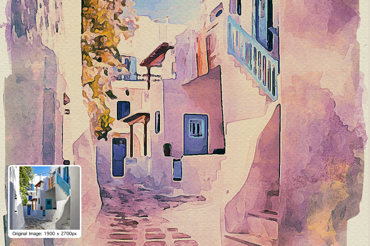Watercolor Magic Watercolor Effect, an Action Add-On by DesignRocket (Photo 3 of 8)