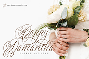 Newly Bridal - A Wedding Font, a Script Font by a Piece of Cake (Thumbnail 7 of 12)