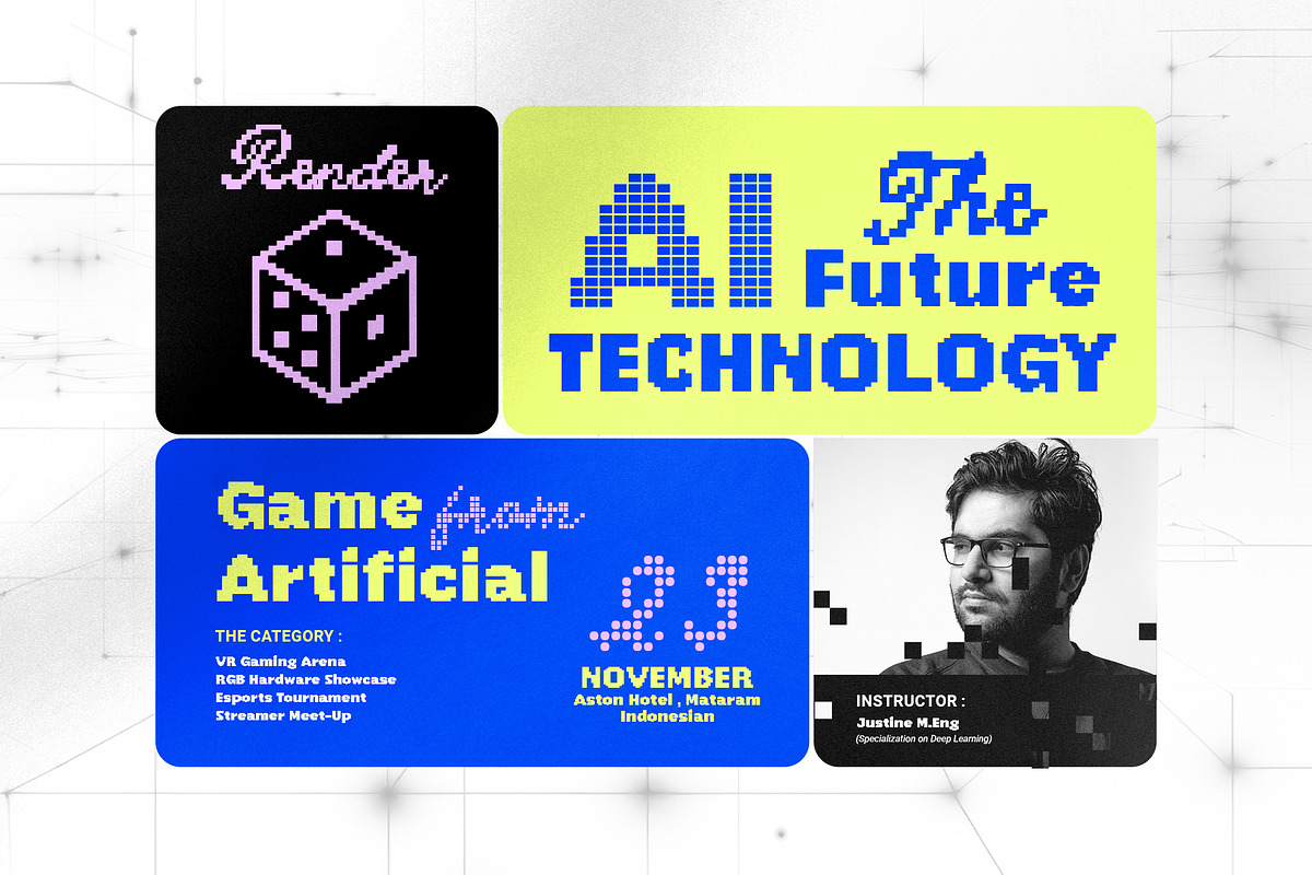 Digital Match - Pixel Font Duo, a Sans Serif Font by Bale Type (Photo 4 of 9)