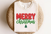 Merry Christmas PNG, a Seasonal Illustration by CraftArtStudio (Thumbnail 4 of 4)