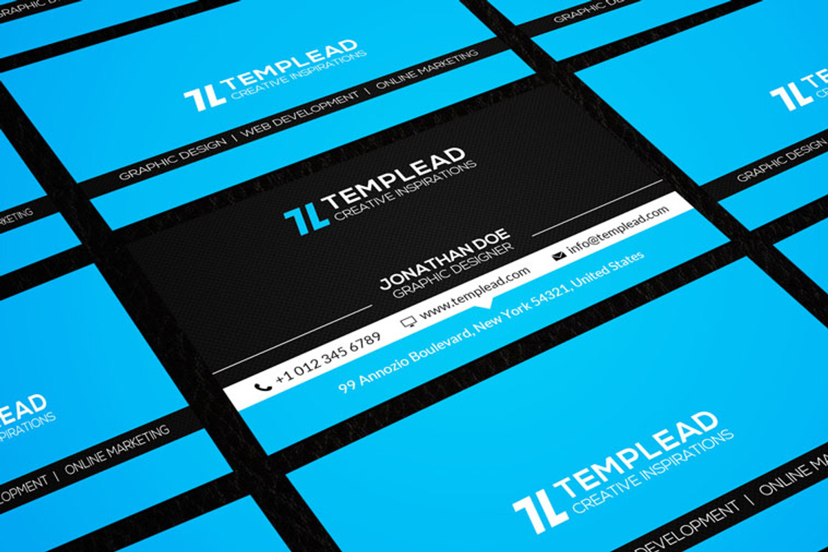 Corporate Business Card CM104, a Business Card Template by annozio (Photo 4 of 4)