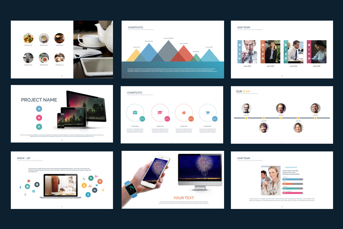 Forever Keynote Template, a Presentation Template by Mia (Photo 4 of 6)