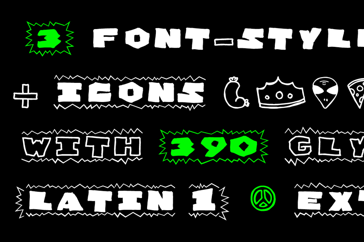 FONT | One United Font, a Sans Serif Font by Typo Graphic Design (Photo 5 of 7)