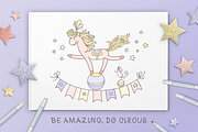 PONY LOVES CIRCUS | DESIGN SET, an Animal Illustration by CATMINT (Thumbnail 10 of 10)