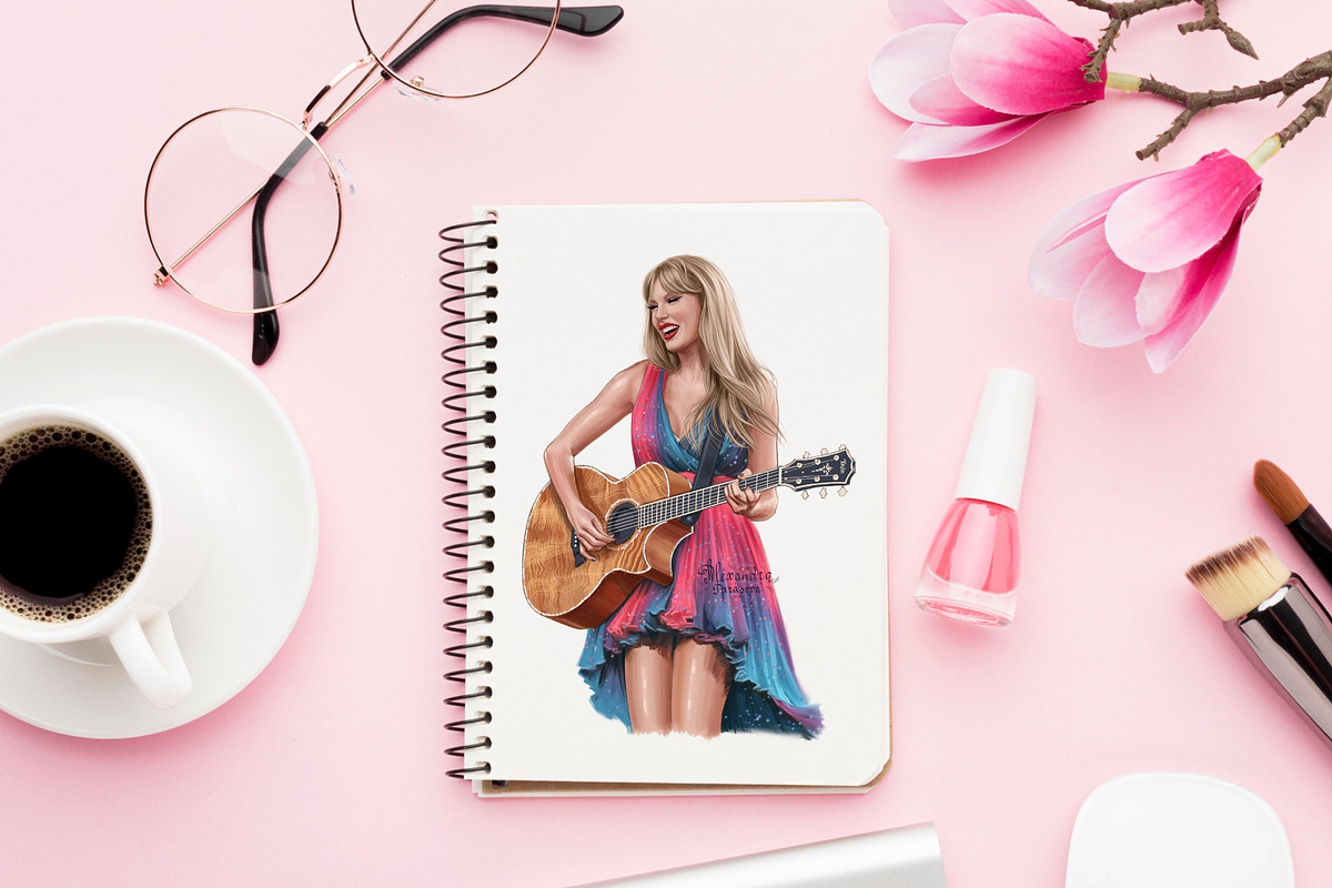 Taylor Swift Illustration, a Person Illustration by BigArtLab (Photo 2 of 3)