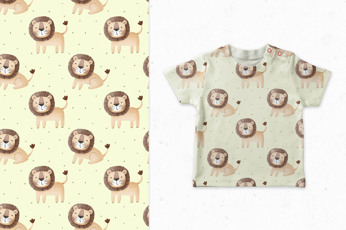 Lion, a Pattern Graphic by AnnieArt (Photo 3 of 4)