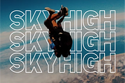 Bravo - Condensed Sans Serif Font, a Sans Serif Font by Pian45 Studio (Thumbnail 3 of 8)