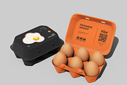 Egg Packaging Mockup, a Packaging Mockup by Brand Earth (Thumbnail 3 of 4)