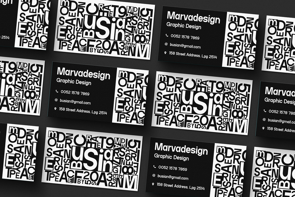 Busian - Sans Serif Geometric Font, a Sans Serif Font by Marvadesign (Photo 6 of 6)