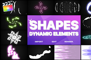 Dynamic Shapes | FCPX, a Templates & Theme by FlashFXbox