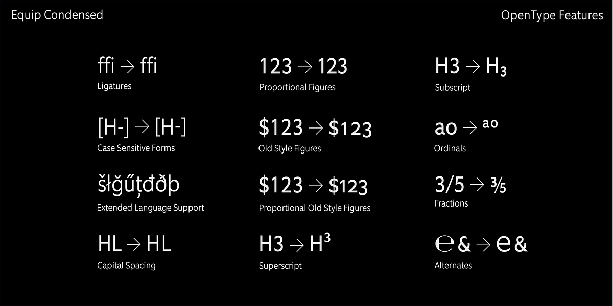 EquipCondensed, a Sans Serif Font by Hoftype (Photo 14 of 15)
