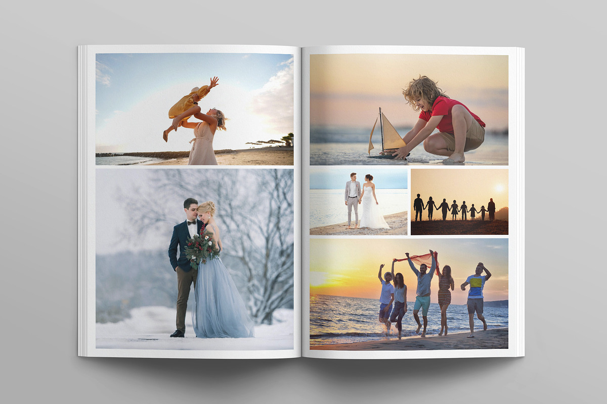 Photo Book Layout Design Template, a Magazine Template by E-Type (Photo 4 of 8)
