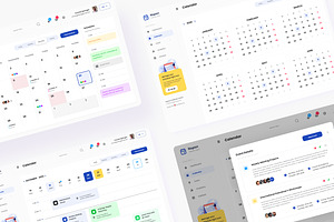 Kapan - Calendar Admin Dashboard UI