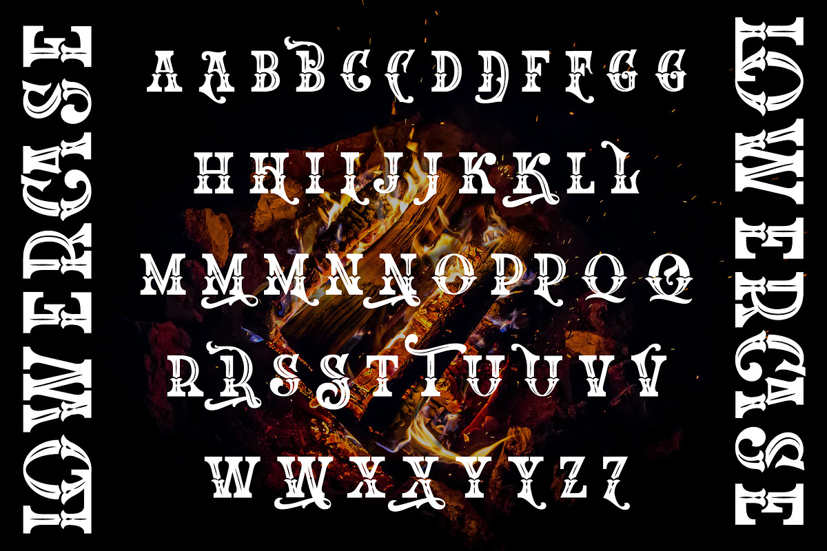 The Western Gold, a Serif Font by Burntilldead (Photo 7 of 11)