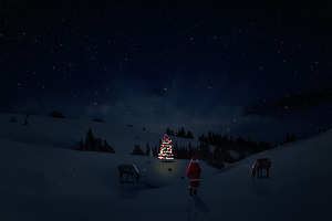 Oh Christmas Tree Digital Backdrop