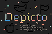 Depicto font, a Slab Serif Font by Michael Rafailyk (Thumbnail 1 of 10)