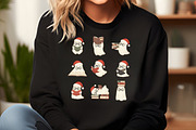 Christmas Ghosts Reading PNG, an Illustration by Craft Nest (Thumbnail 4 of 6)
