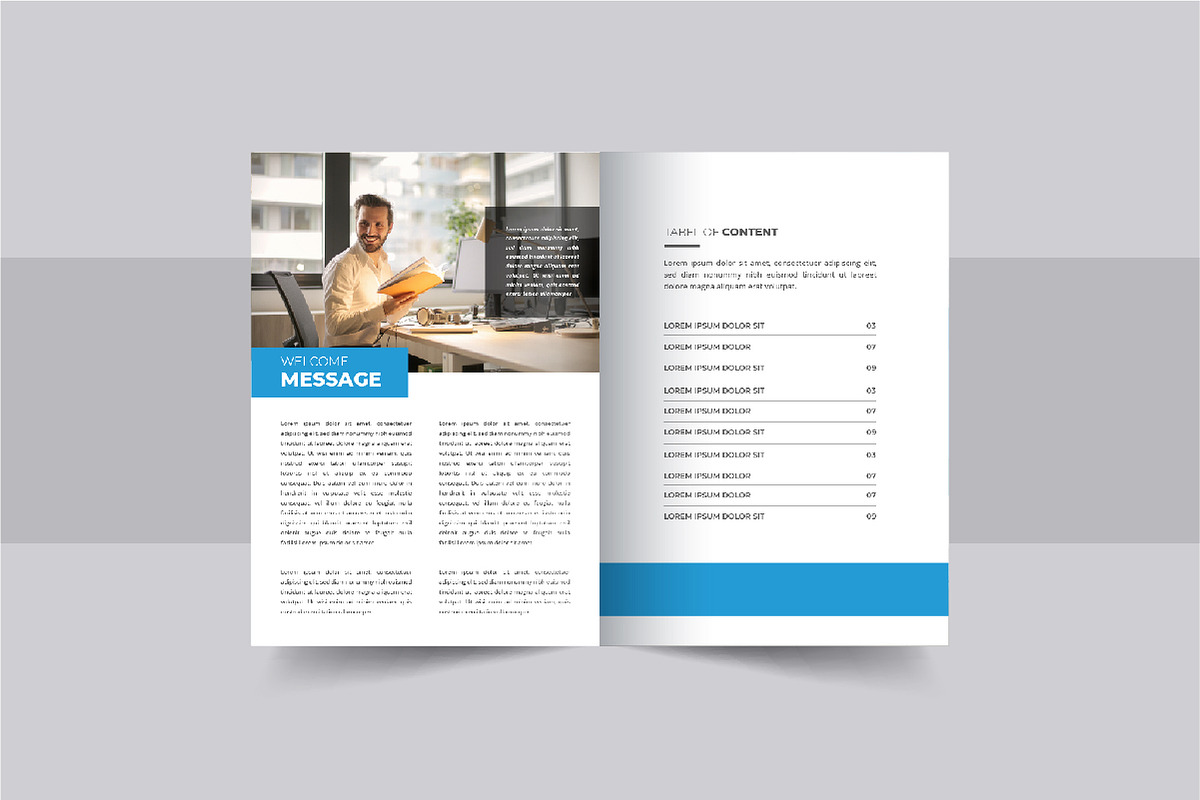 Company white paper design template, a Brochure Template by Pavel_design (Photo 3 of 9)
