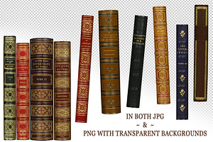 Antique Book Spines