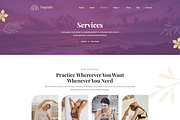 Yoga Fitness Elementor Template Kit, a Landing Page Template by MasterDesigns (Thumbnail 4 of 8)