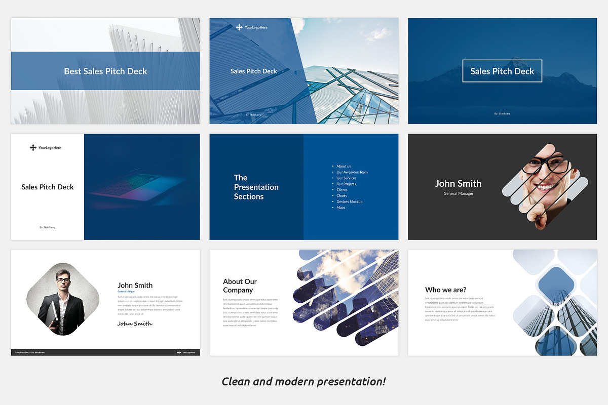 Best Sales Pitch Deck Keynote, a Presentation Template by SlideBunny (Photo 5 of 22)