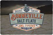 Bonneville Typeface, a Symbol Font by VozzyStock (Thumbnail 3 of 5)