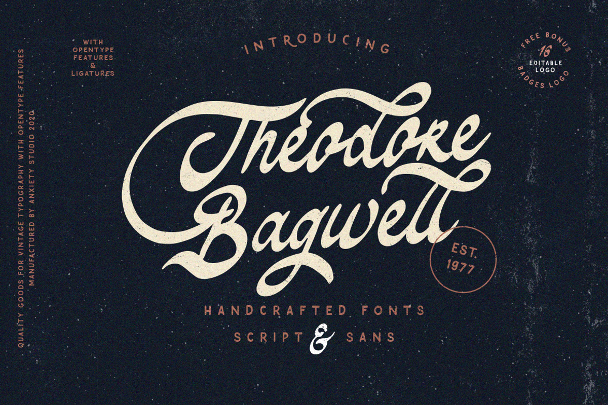 HANDMADE FONT BUNDLE, a Sans Serif Font by Anxiety Studio (Photo 23 of 25)