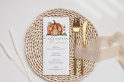 Pumpkin House Watercolor Clipart, a Decorative Illustration by Beigetime (Thumbnail 5 of 13)
