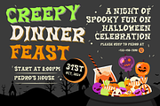 Haunted Letters is a Halloween font, a Handwritten Font by Brown Cupple (Thumbnail 7 of 11)