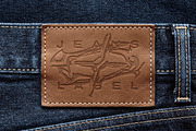 Jeans Label Mockup, a Bottom Mockup by Design Squad (Thumbnail 3 of 4)