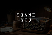 Typewriter Bold Vintage old Font, a Serif Font by Fourteen Letter (Thumbnail 4 of 4)