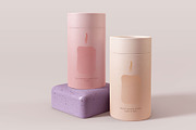 Paper Tube Mockup, a Packaging Mockup by GraphicWave (Thumbnail 5 of 6)