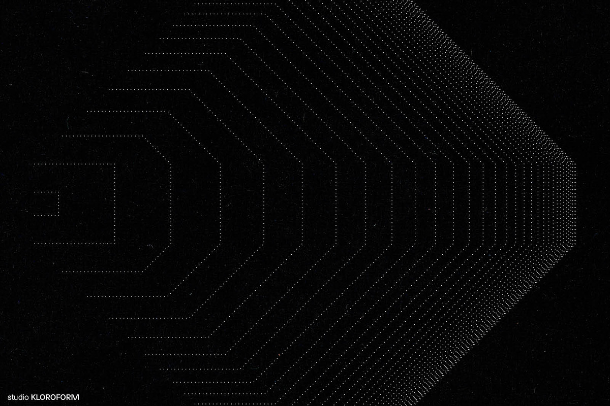SPACE 6 - 55 dotted line objects, an Object Graphic by kloroform (Photo 6 of 20)