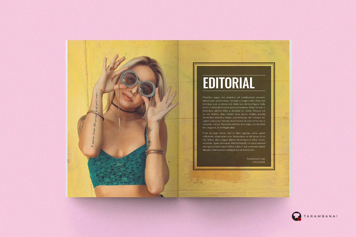 Oswald - Magazine Template, a Magazine Template by Plan B (Photo 3 of 14)